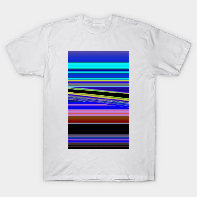 Slanted Stripes T-Shirt by DANAROPER